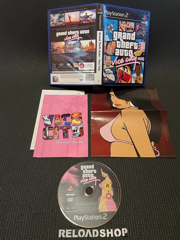 Grand Theft Auto Vice City PS2 (käytetty) CiB