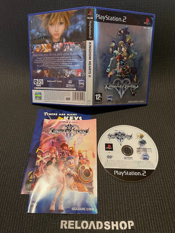 Kingdom Hearts II PS2 (käytetty) CiB