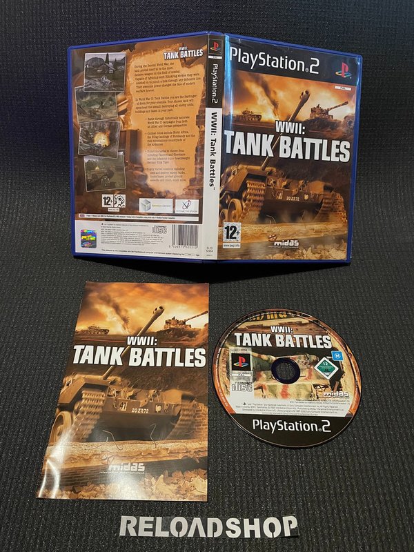 WWII Tank Battles PS2 (käytetty) CiB