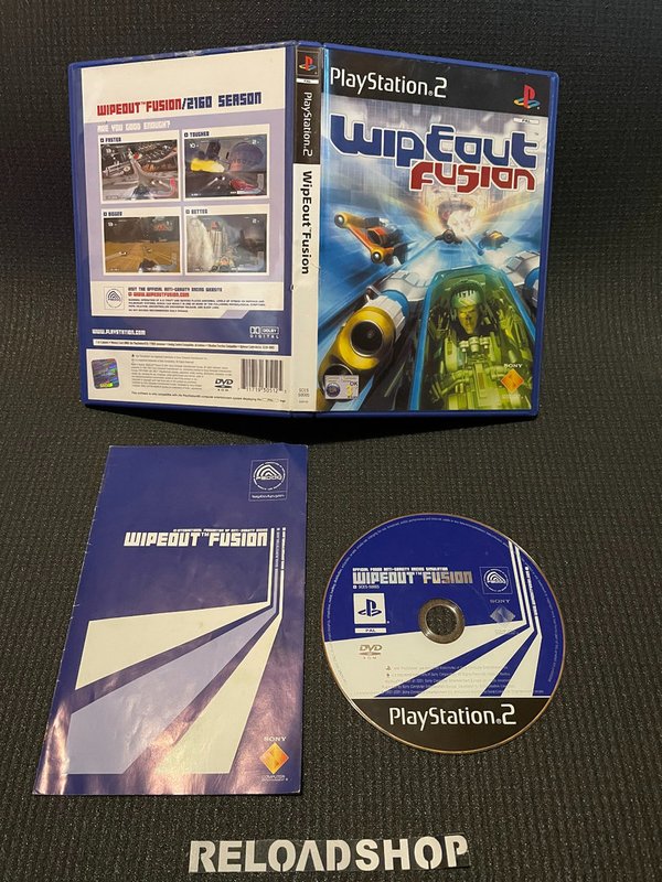 Wipeout Fusion PS2 (käytetty) CiB