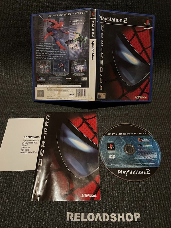 Spider-Man PS2 (käytetty) CiB