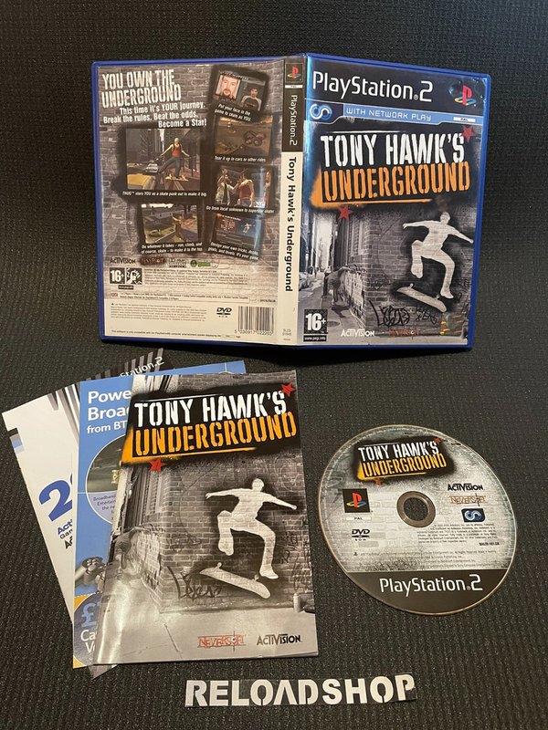 Tony Hawk's Underground PS2 (käytetty) CiB