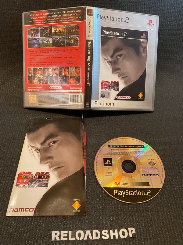Tekken Tag Tournament Platinum PS2 (käytetty) CiB