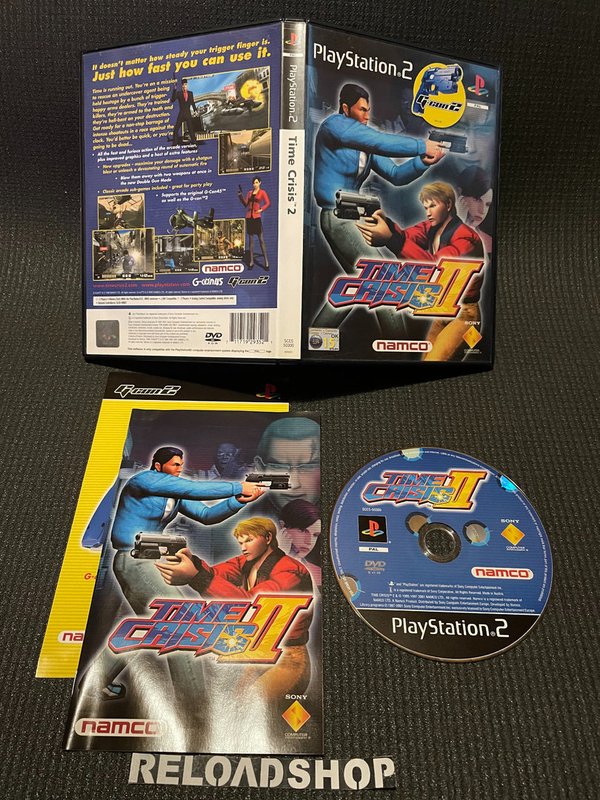 Time Crisis 2 PS2 (käytetty) CiB