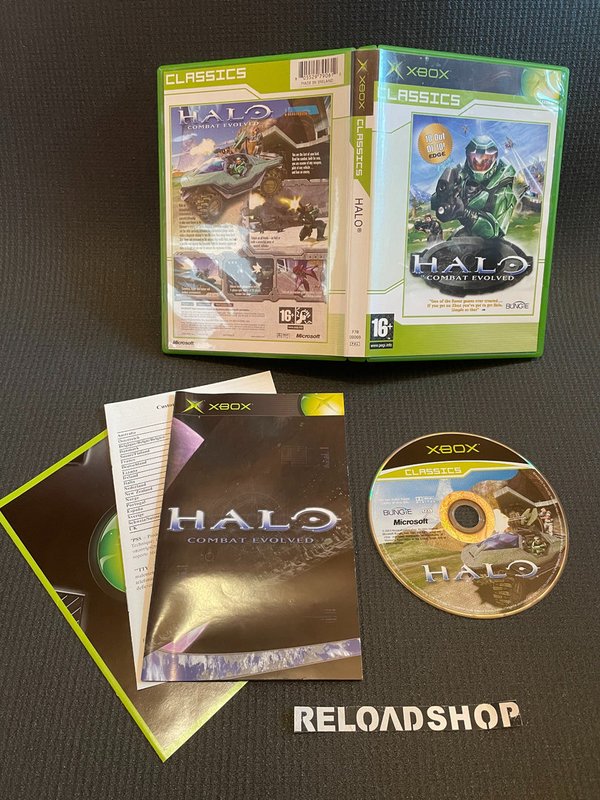 HALO Combat Evolved Classics Xbox (käytetty) CiB