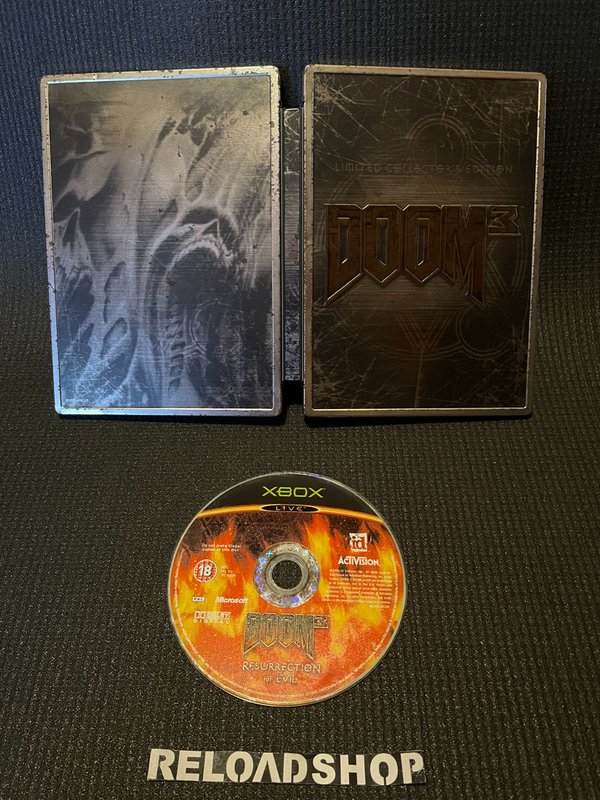 Doom 3 Resurrection Of Evil (SteelBook) Xbox (käytetty)