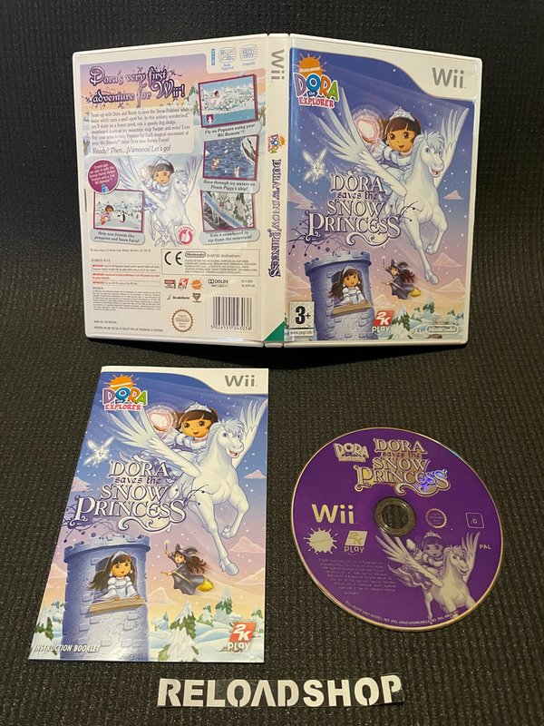 Dora the Explorer Dora Saves the Snow Princess Wii (käytetty) CiB