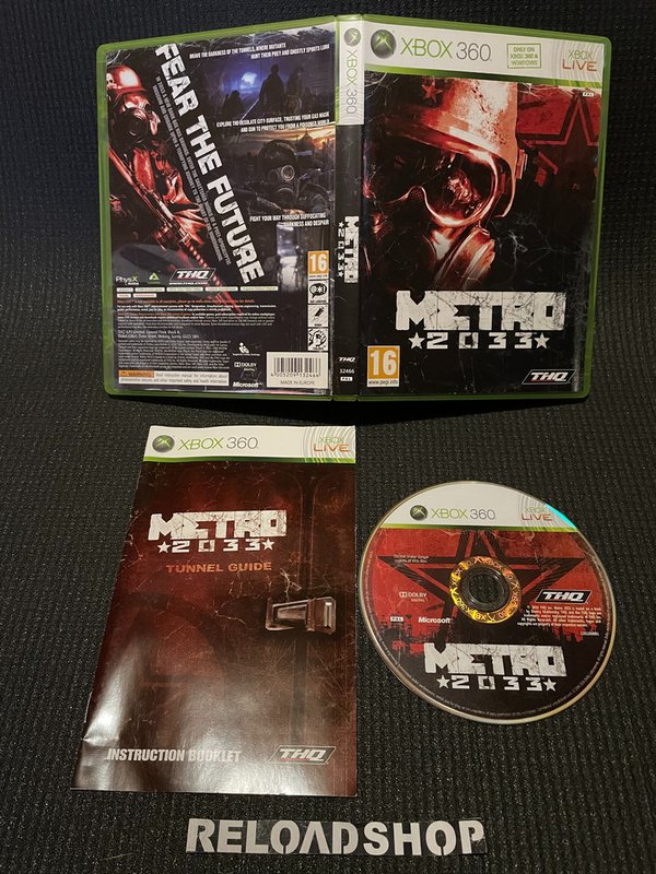 Metro 2033 Xbox 360 (käytetty) CiB