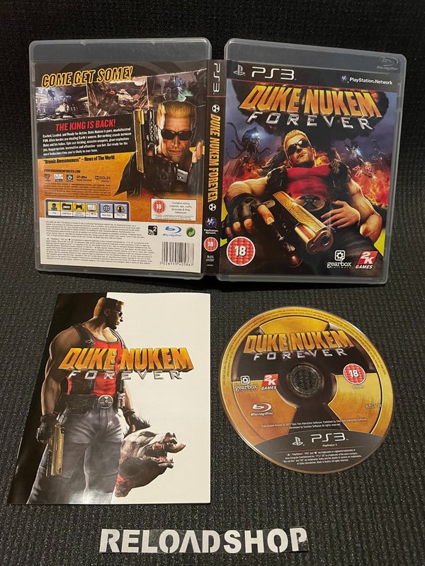 Duke Nukem Forever PS3 (käytetty) CiB