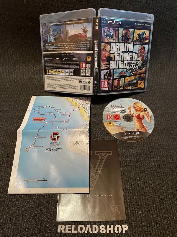 Grand Theft Auto V PS3 (käytetty) CiB